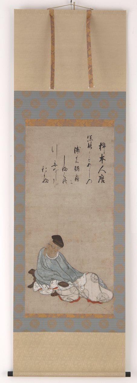 Il Poeta Kakinomoto no Hitomaro da Unknown artist