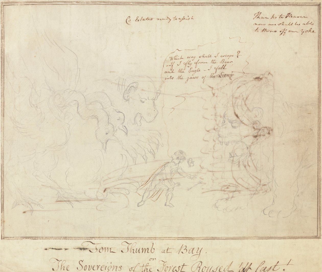Tom Thumb in trappola da Unknown artist