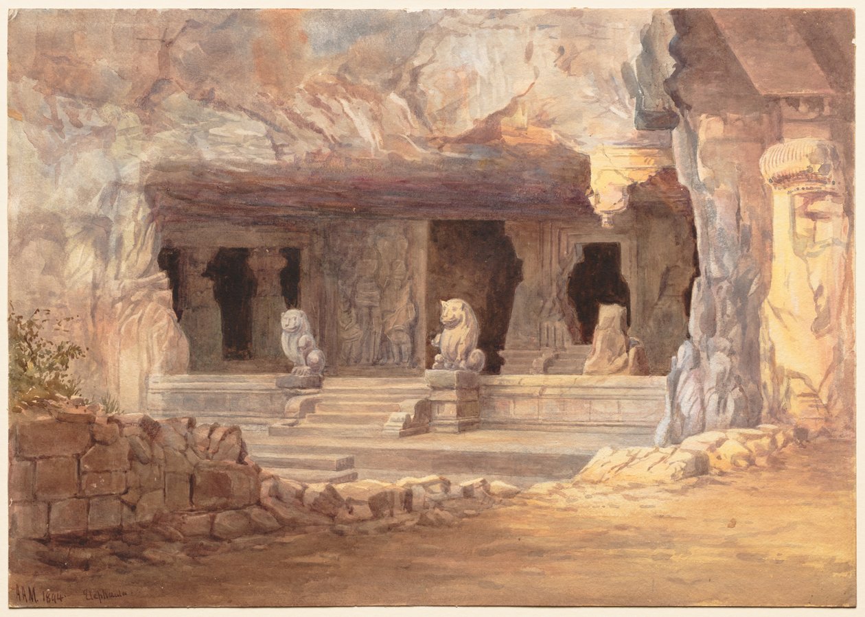 Veduta di Elephanta da Unknown artist