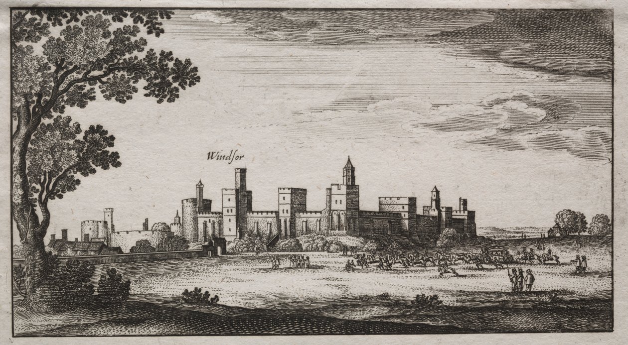 Castello di Windsor da sud-est da Unknown artist