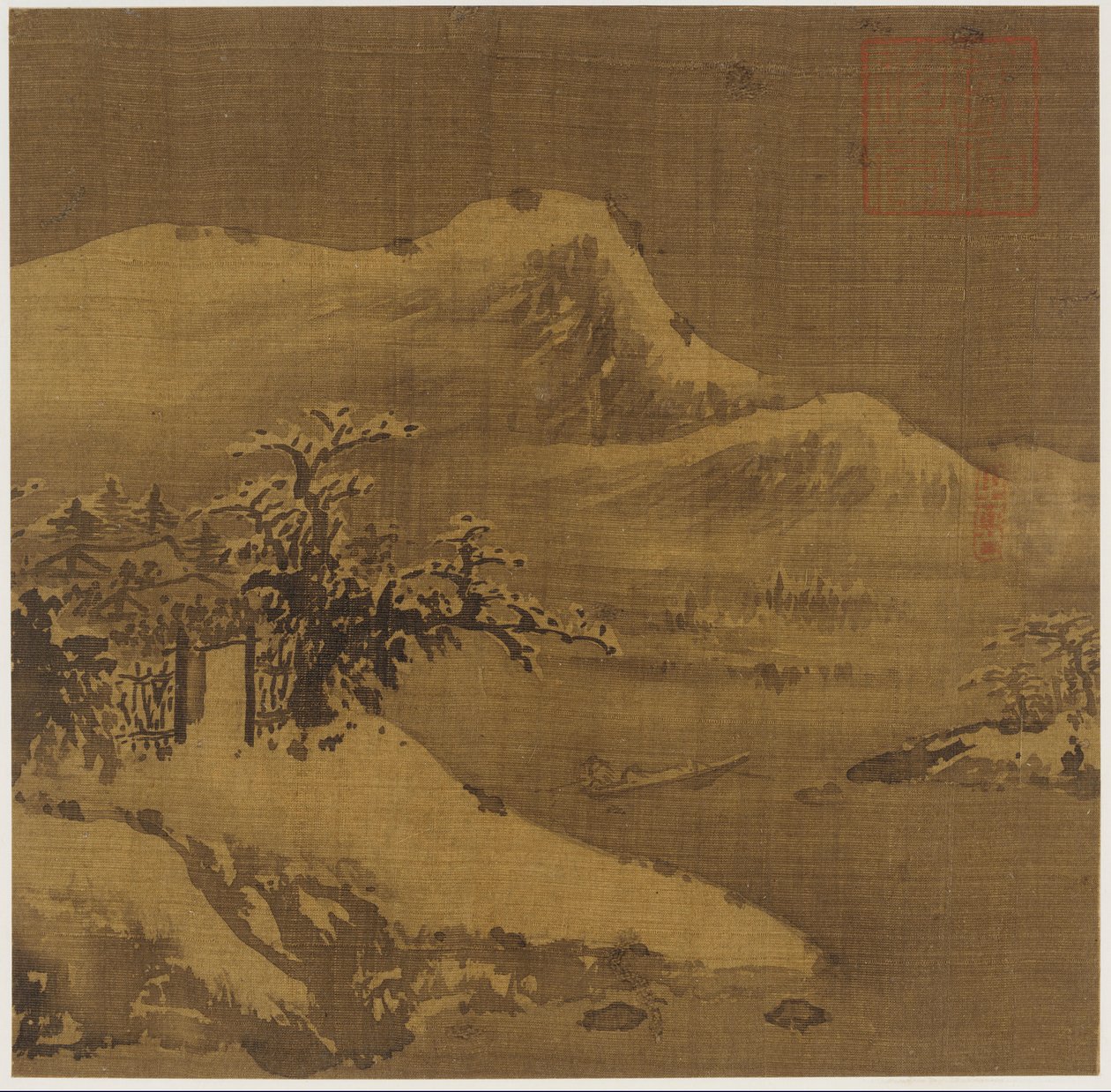 Paesaggio invernale da Unknown artist