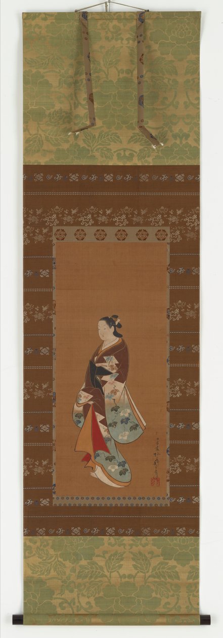 Yujo in piedi da Unknown artist