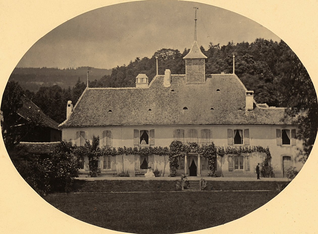 Una Casa a Neuchatel, Svizzera da Unknown photographer