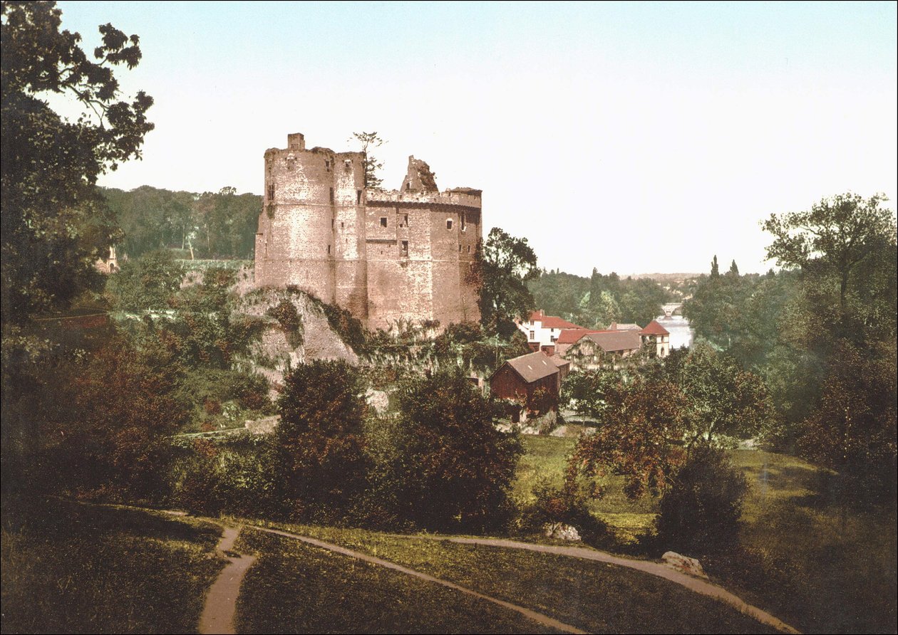 Clisson: il Castello - circa 1900 da Unknown photographer