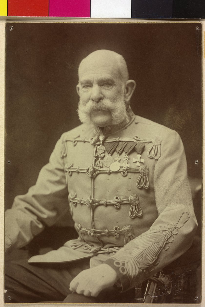 Francesco Giuseppe I da Unknown photographer
