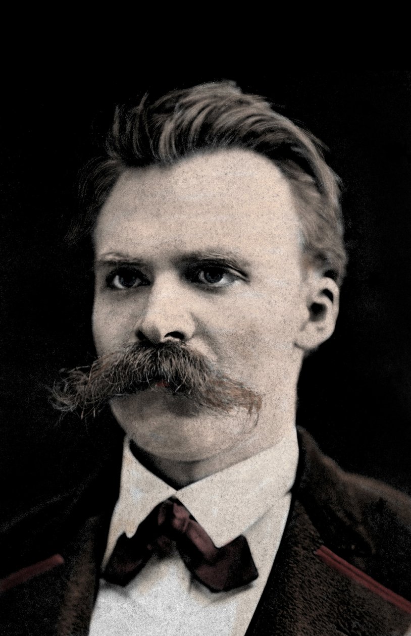 Ritratto di Friedrich Nietzsche (1844-1900) da Unknown photographer