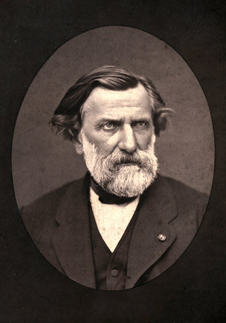 Ritratto di Charles-Louis-Ambroise Thomas, famoso musicista da Unknown photographer