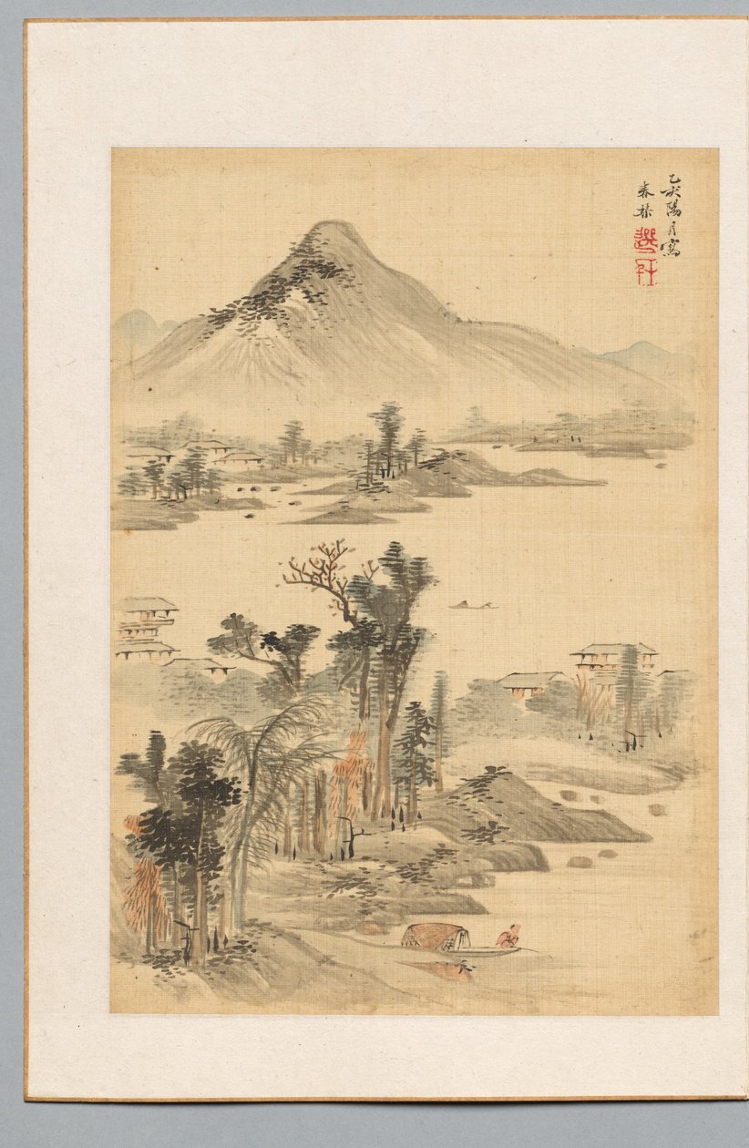 Paesaggio, 1815 da Uragami Shunkin