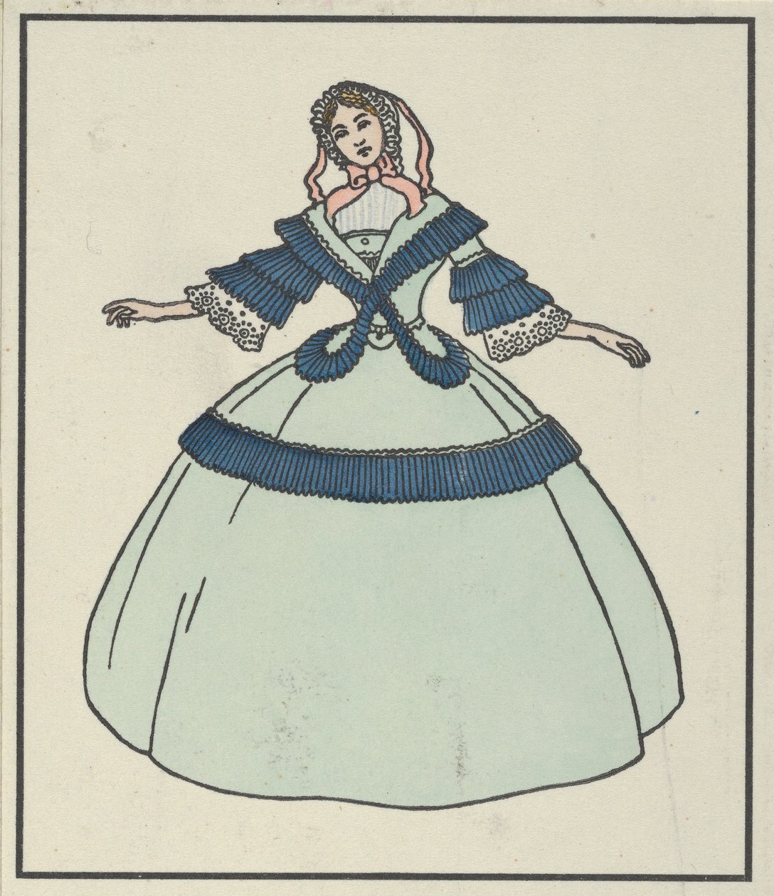 Moda Biedermeier, 1908 da Urban Janke