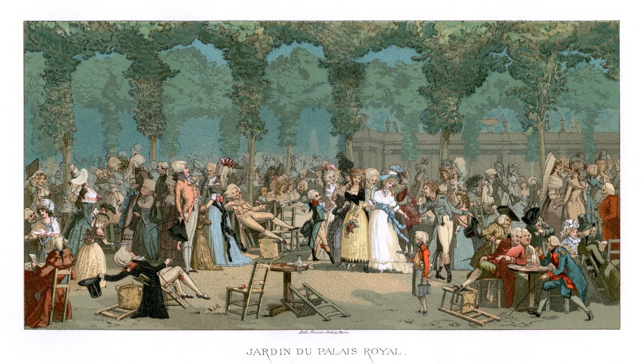 Il Giardino del Palazzo Reale da Urrabieta