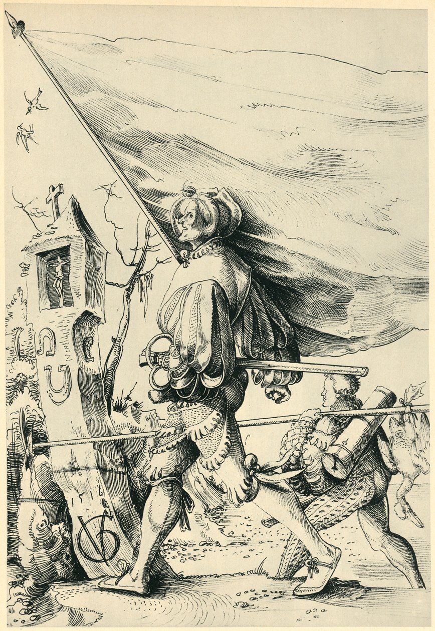 Mercenari, 1516, 1943 da Urs Graf