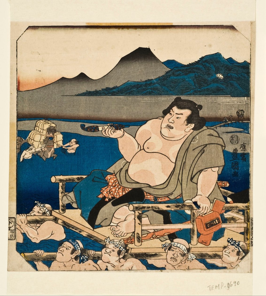 Xilografia da Utagawa Kunisada