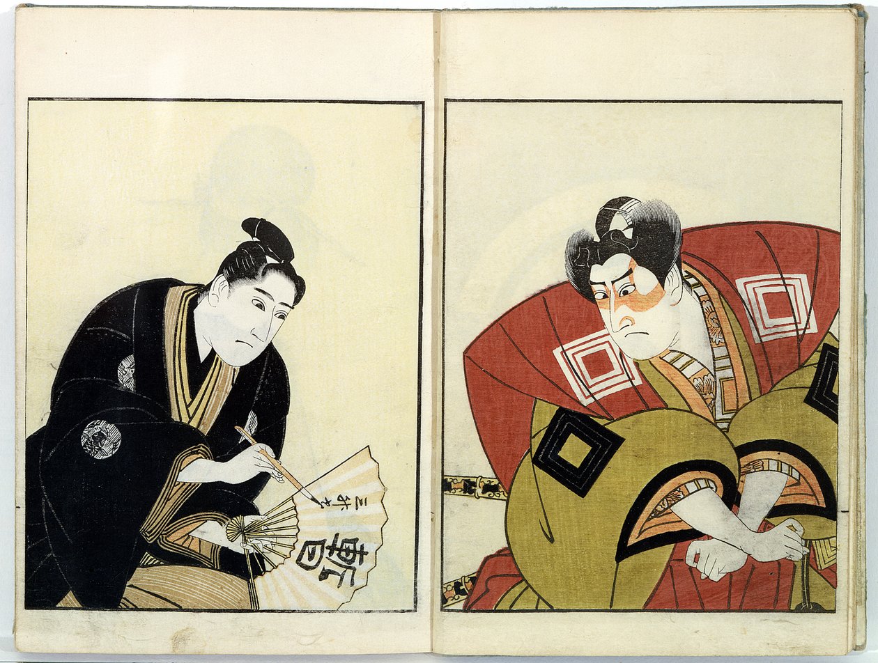 Ritratti di due attori, 1803 da Utagawa Toyokuni