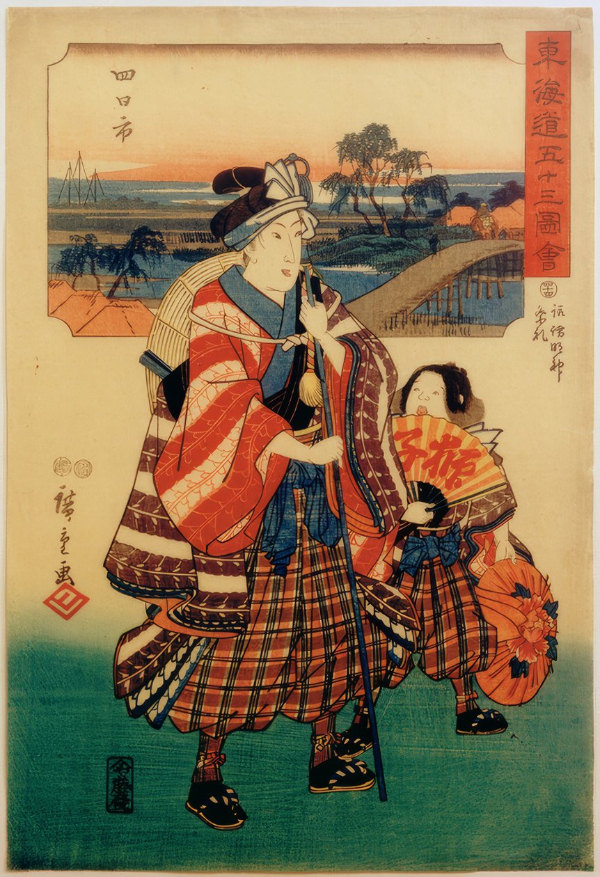 Yokkaichi da Utagawa Hiroshige