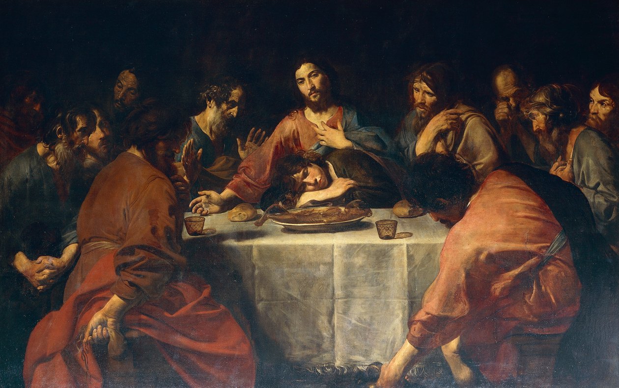 Ultima Cena da Valentin de Boulogne