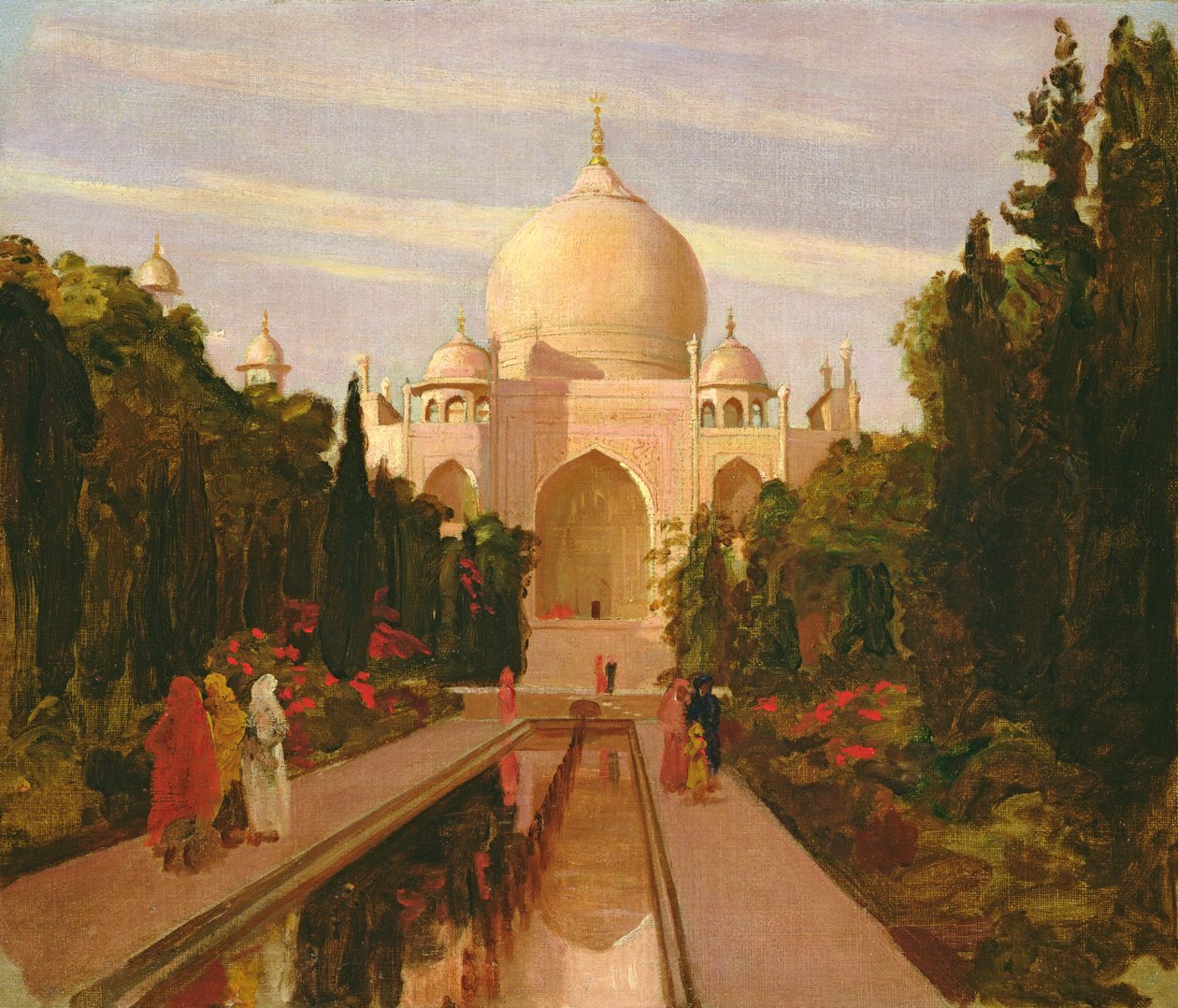 Il Taj Mahal, 1877 da Valentine Cameron Prinsep