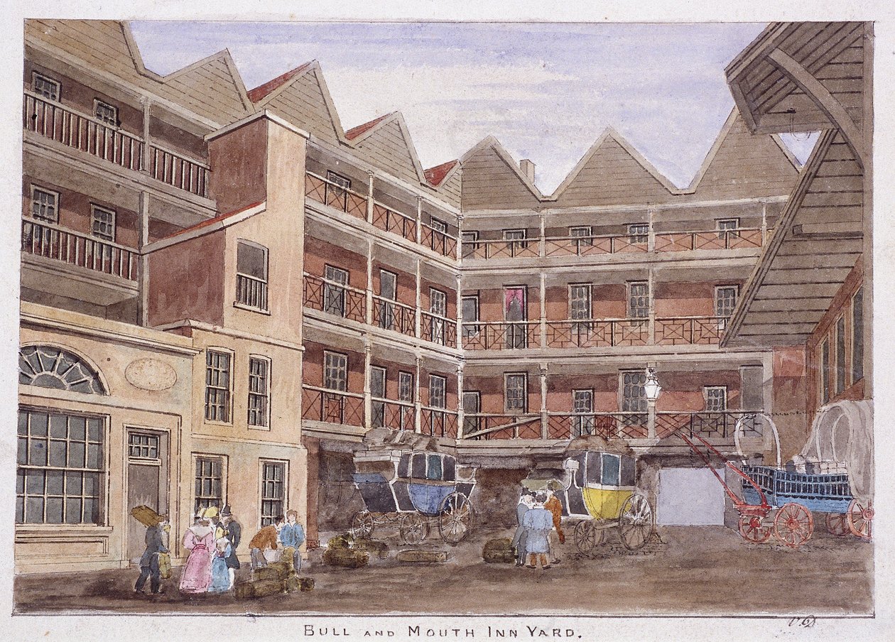 Bull and Mouth Street, Londra da Valentine Davis