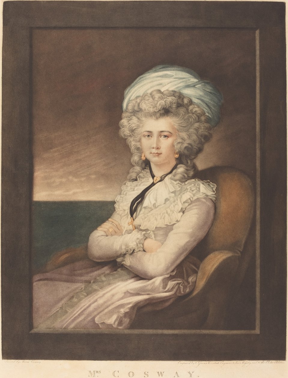 Maria Cecilia Louisa Cosway da Valentine Green after Maria Cosway