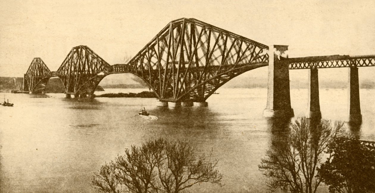 Il ponte di Forth, 1930 da Valentine and Sons Ltd