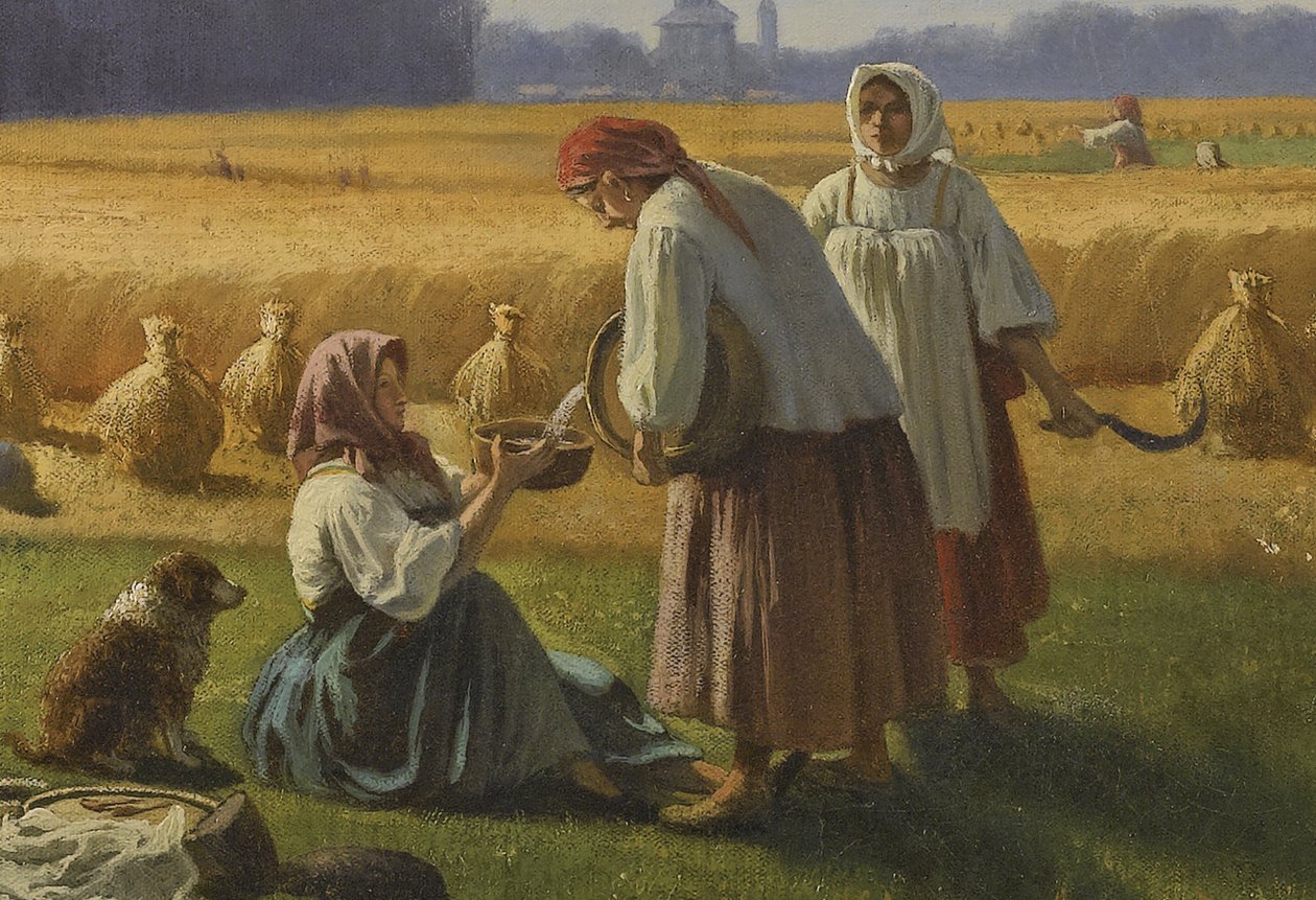 Il raccolto, 1865 da Valerian Konstantinovich Kamenev