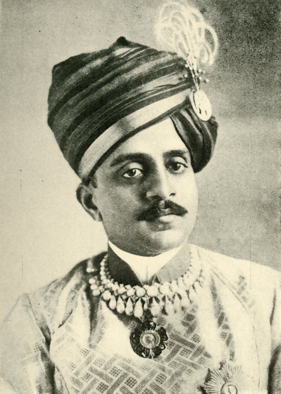 Il Maharajah di Mysore da Vandyk