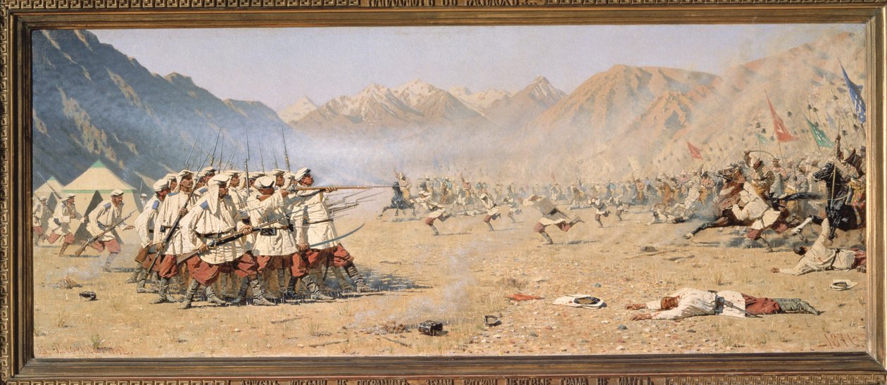 Attacco a Sorpresa, 1871 da Vasili Vasilievich Vereshchagin