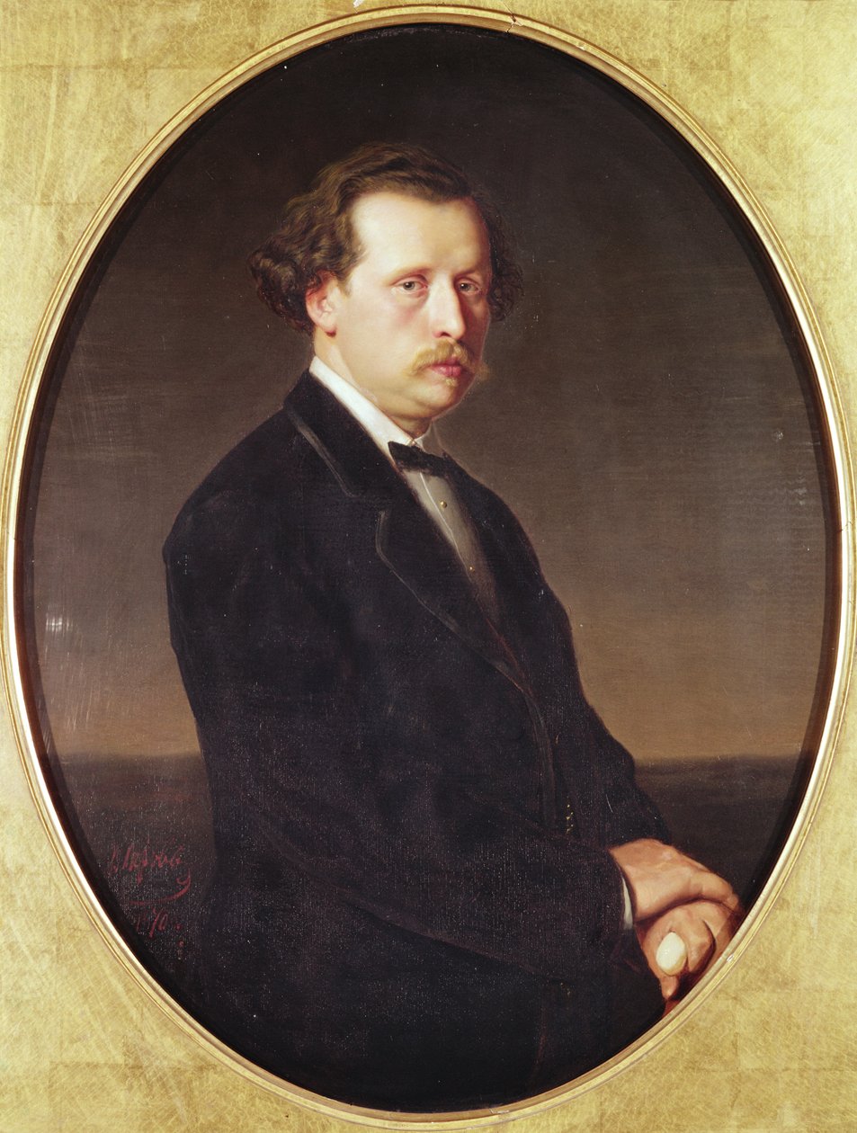 Ritratto di N.G. Rubinstein da Vasili Grigorevich Perov