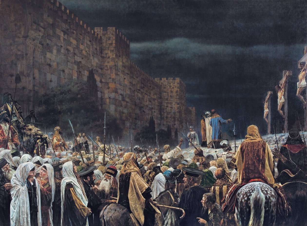 Crocifissione dei Romani, 1887 da Vasili Vasilievich Vereshchagin