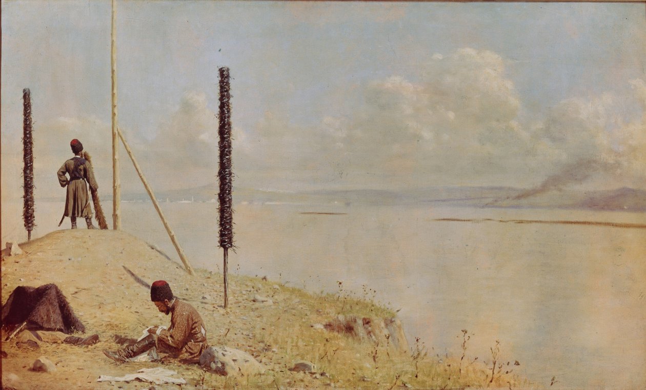 Pattuglia sul Danubio, 1878-1879 da Vasili Vasilievich Vereshchagin