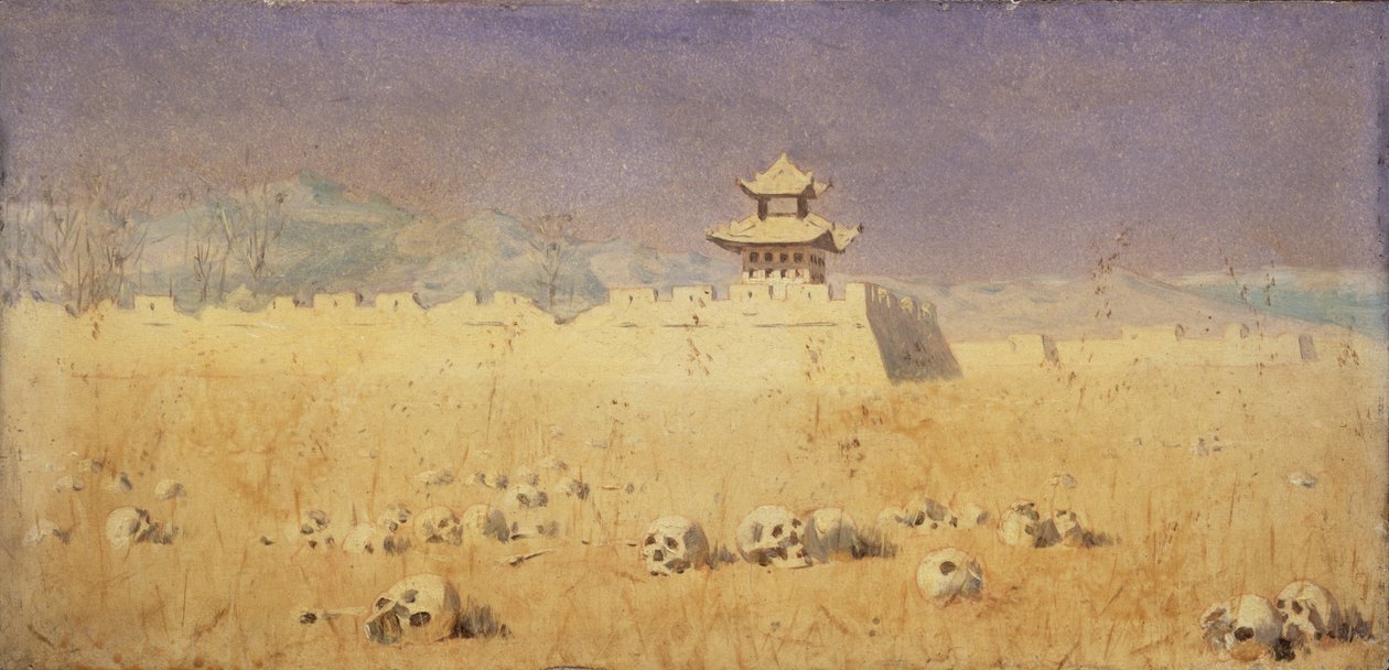 Rovine a Chuguchak, Xinjiang, 1869 da Vasili Vasilievich Vereshchagin