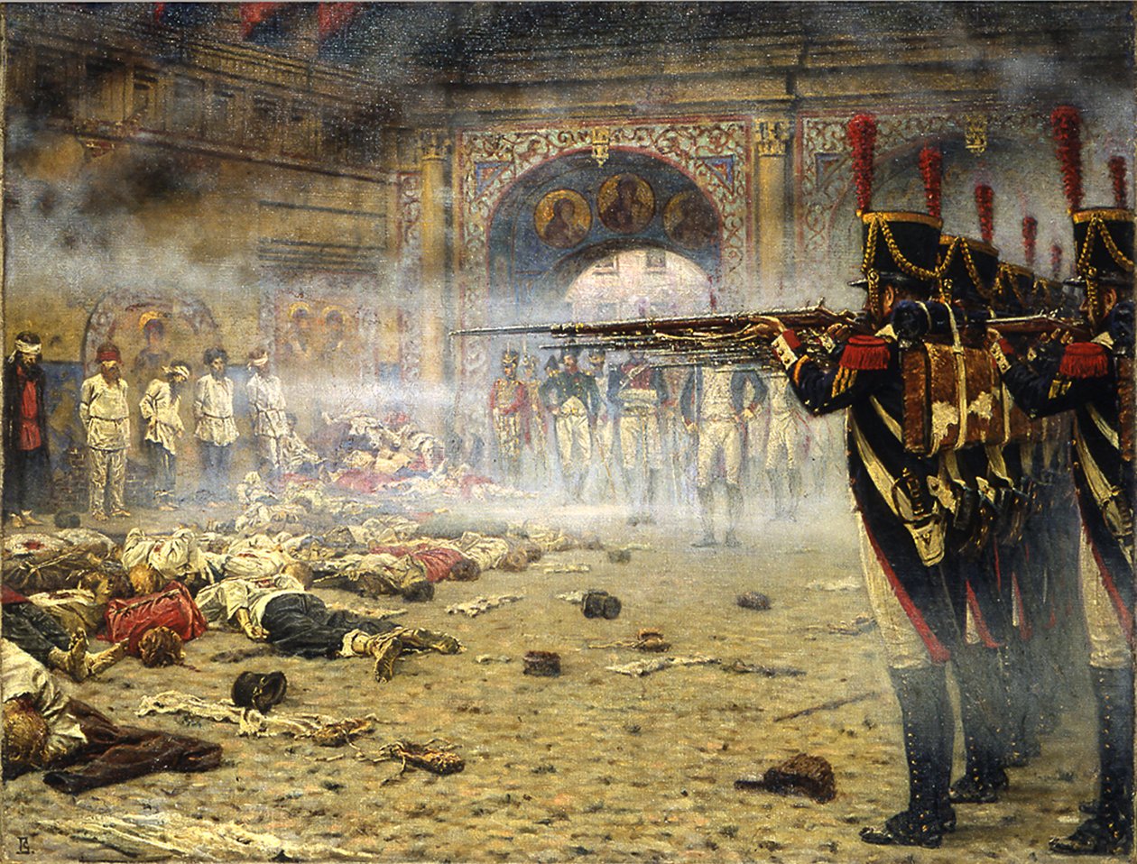 I francesi a Mosca, 1897-1898 da Vasili Vasilievich Vereshchagin
