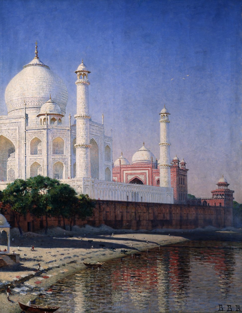 Il Taj Mahal ad Agra da Vasili Vasilievich Vereshchagin