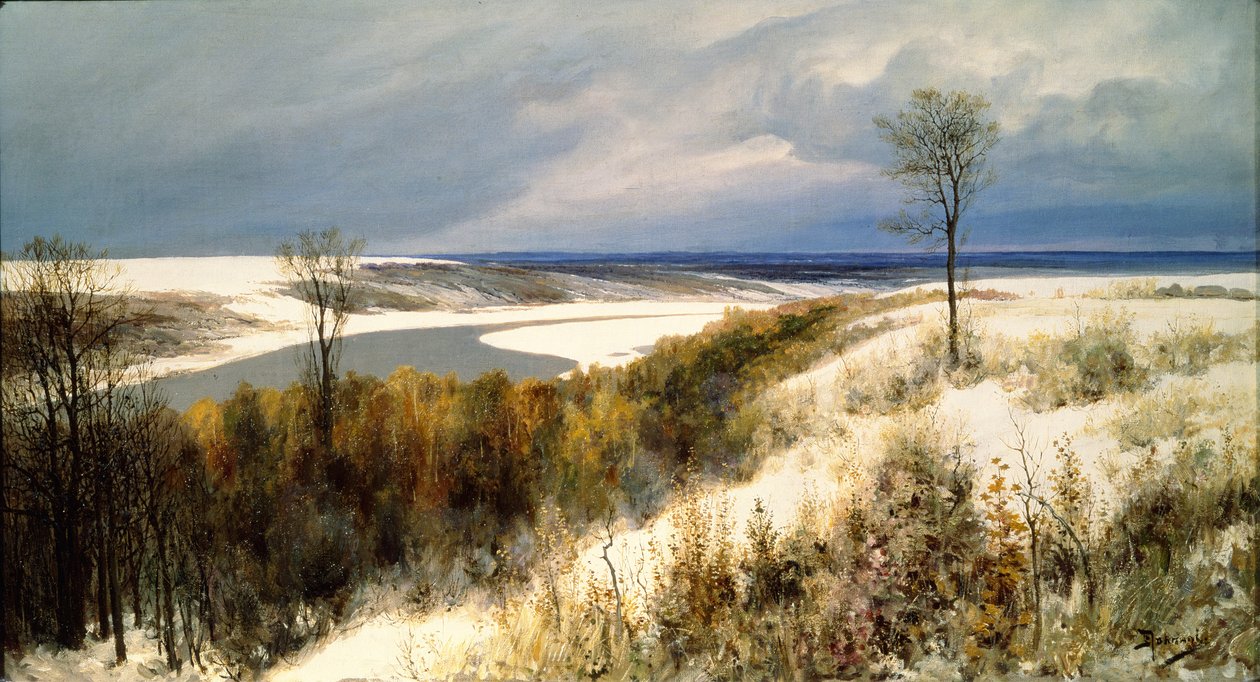 Prima neve, 1891 da Vasilij Dmitrievich Polenov