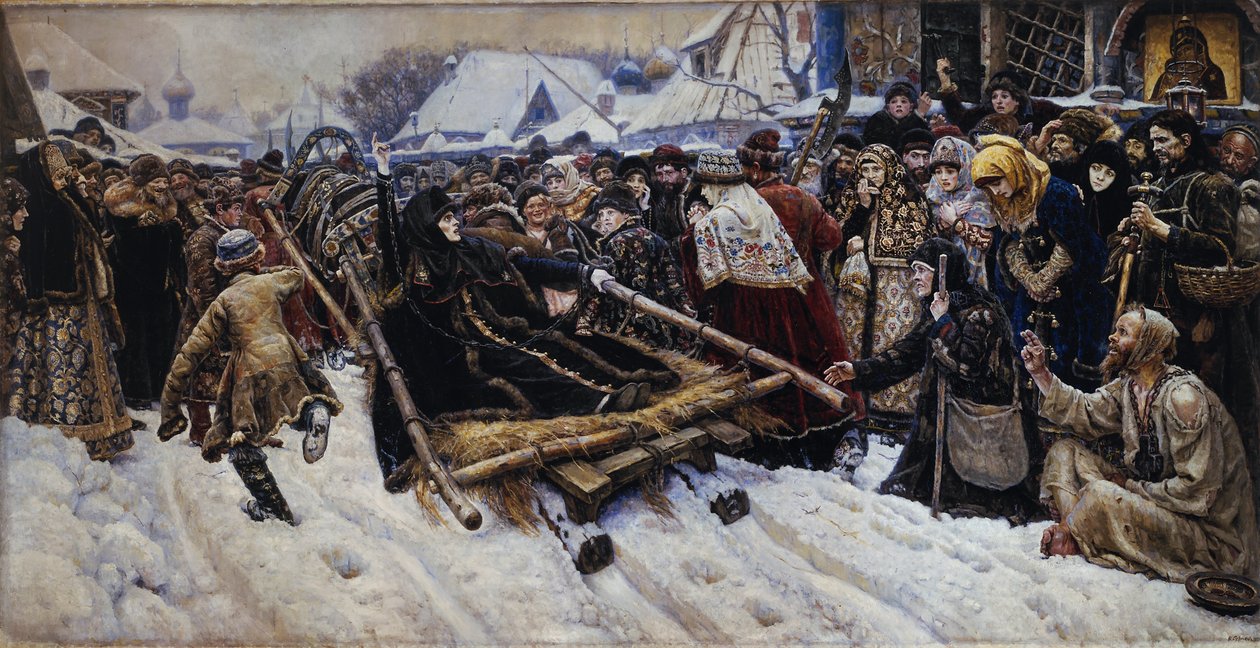 Boyarynya Morozova da Vasily Surikov