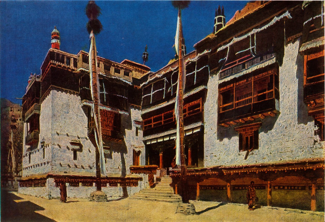 Monastero di Hemis in Ladakh, 1875, 1965 da Vasily Vereshchagin