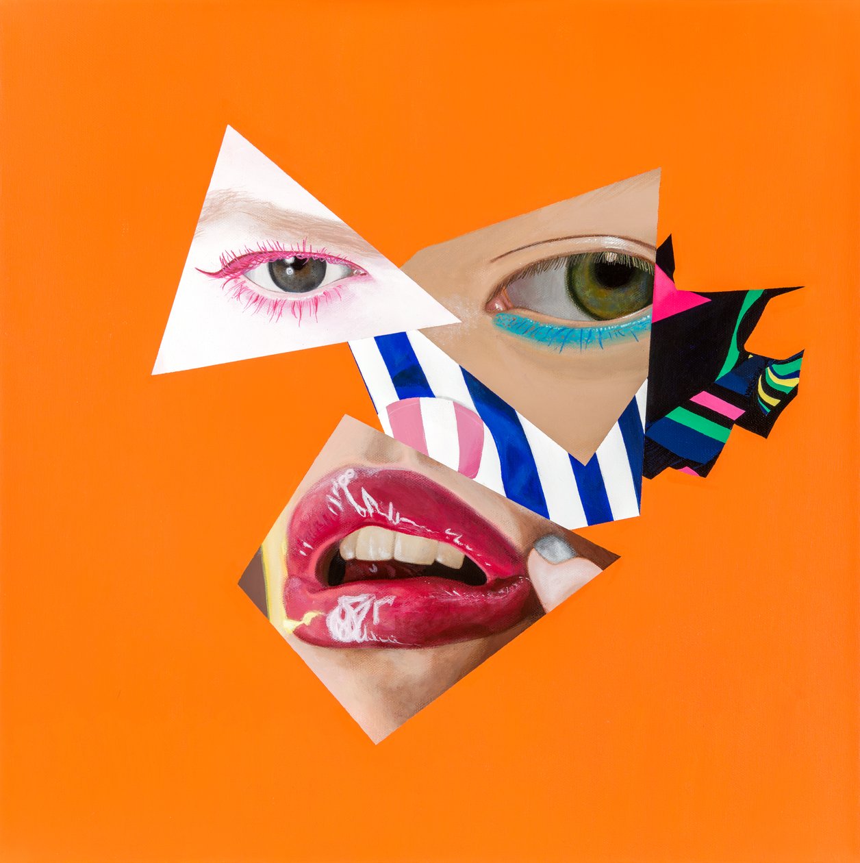 Salsa di clown, 2015 (acrilico su tela) da Vaskeen Vaskeen