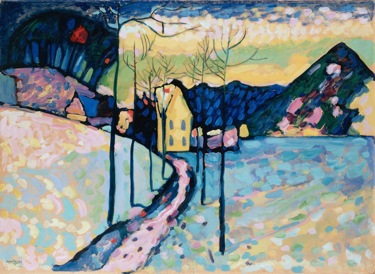 Paesaggio invernale da Wassily Kandinsky