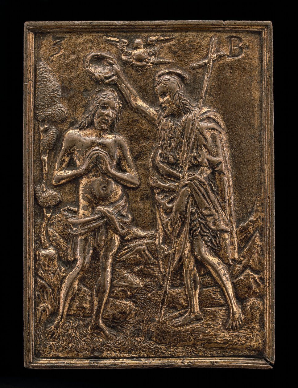 Il Battesimo nel Giordano da Venetian 16th Century