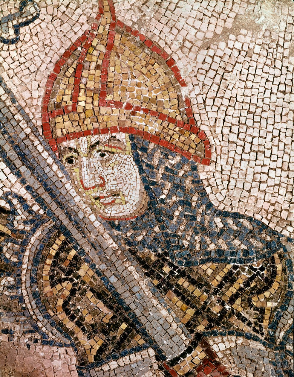 Testa di un soldato (dettaglio) da Veneto Byzantine School
