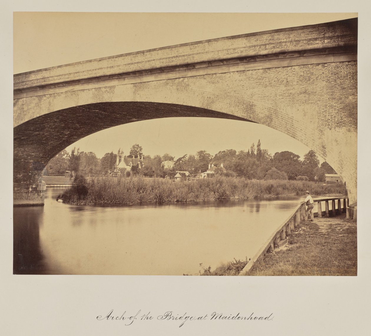 Arco del ponte di Maidenhead. da Vernon Heath