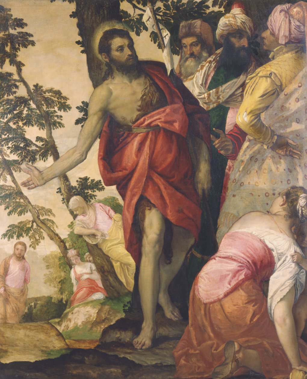 San Giovanni Battista predicante da Paolo Veronese