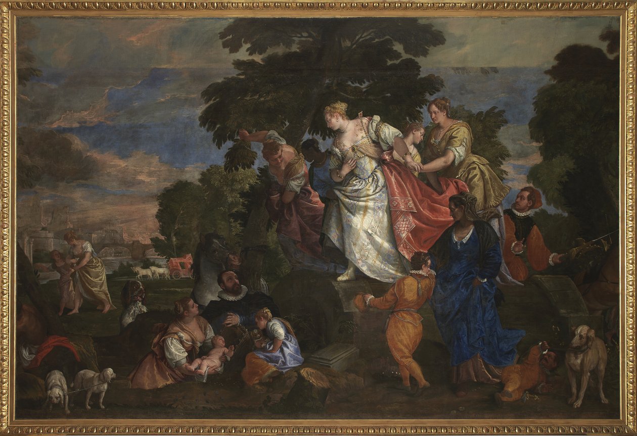 Mosè salvato dalle acque da Veronese