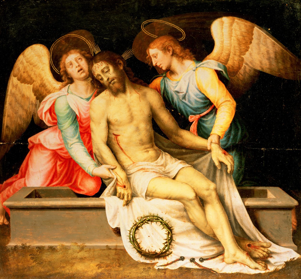 Pietà (Christus Patiens), 1550 da Vicente Juan Macip