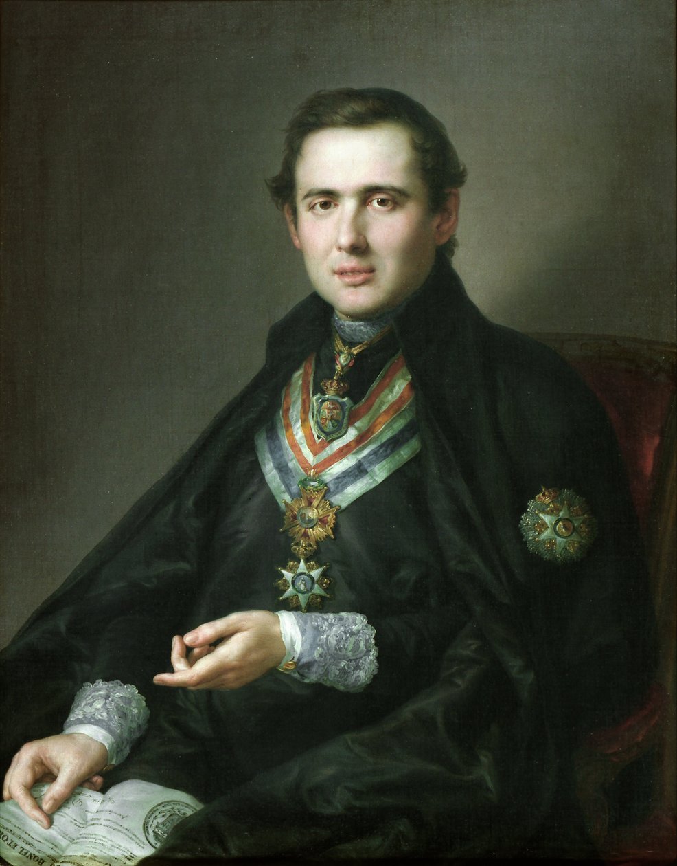 Juan Gutiérrez de León, Leon Il Sacerdote da Vicente Lopez y Portana