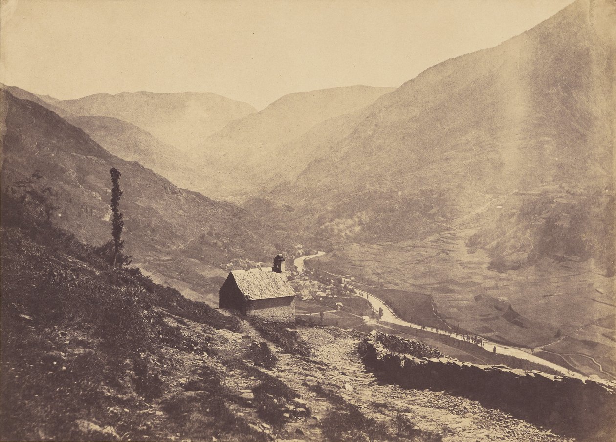 [Vista sulla valle] da Vicomte Joseph de Vigier