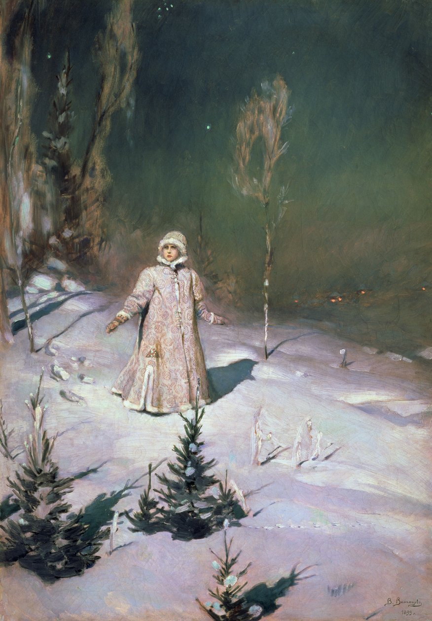 Fanciulla di neve, 1899 da Victor Mikhailovich Vasnetsov