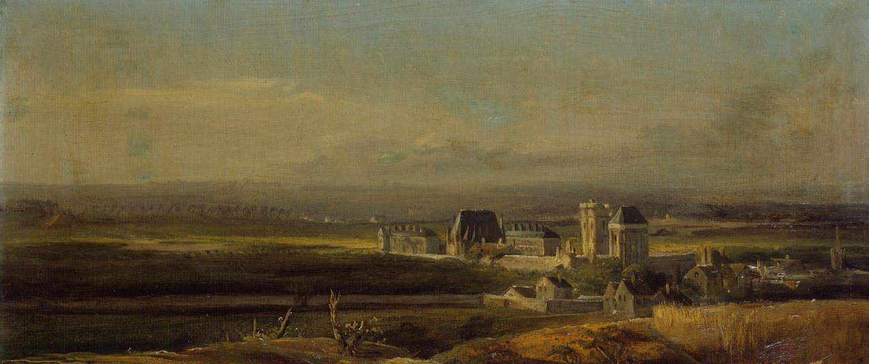 Castello e città di Vincennes da Victor Amedee Faure