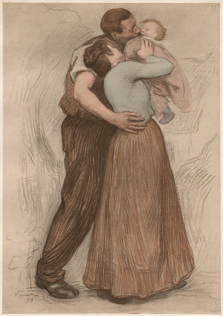 Il Bacio da Victor Emile Prouve