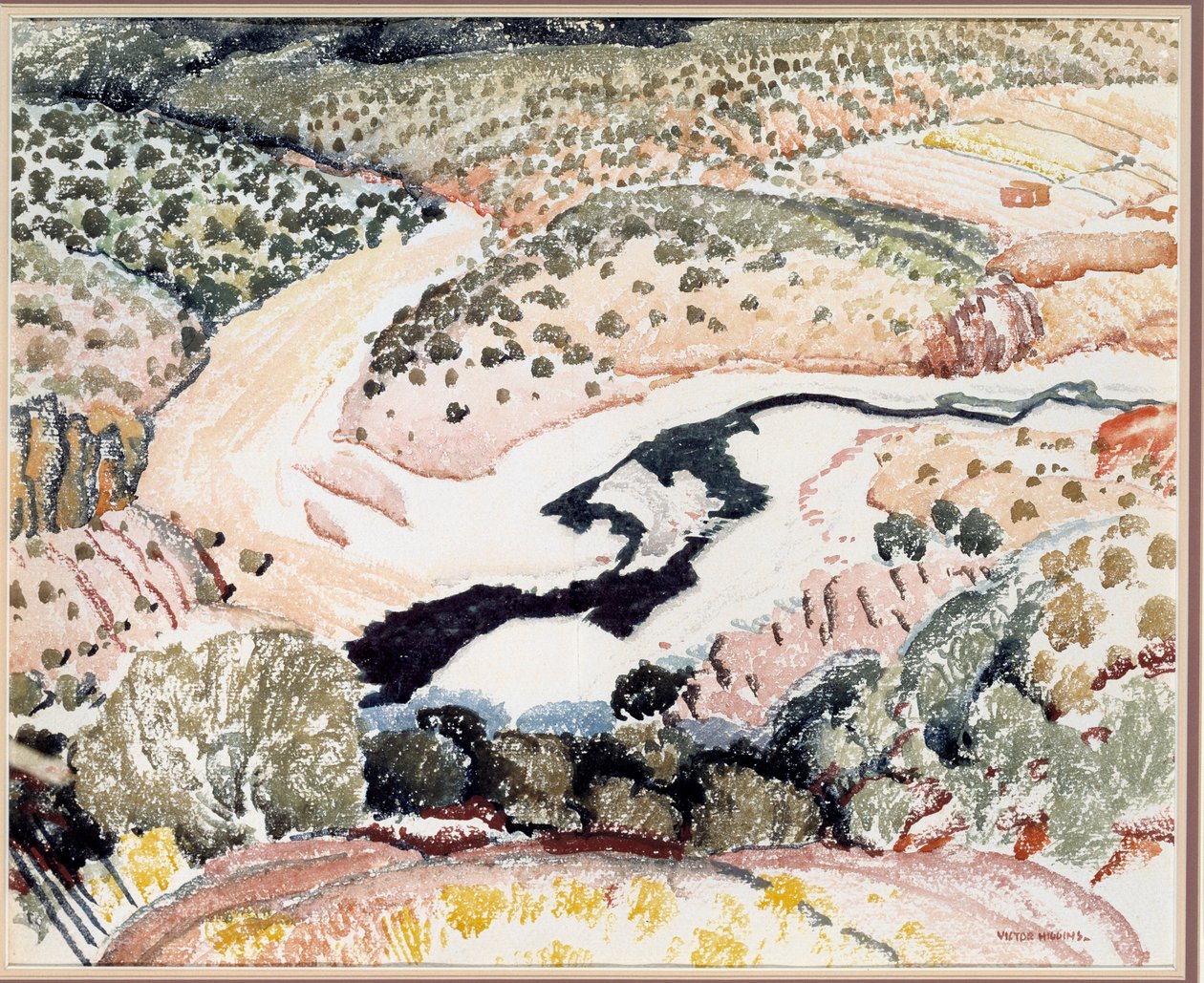 Arroyo Landscape da Victor Higgins