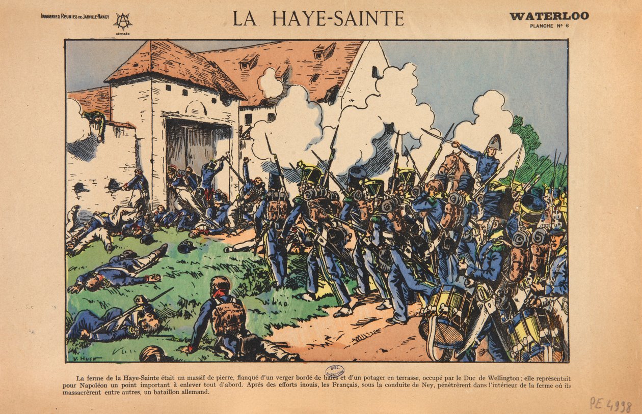 La Haye-Sainte, Waterloo, c.1920 da Victor Huen